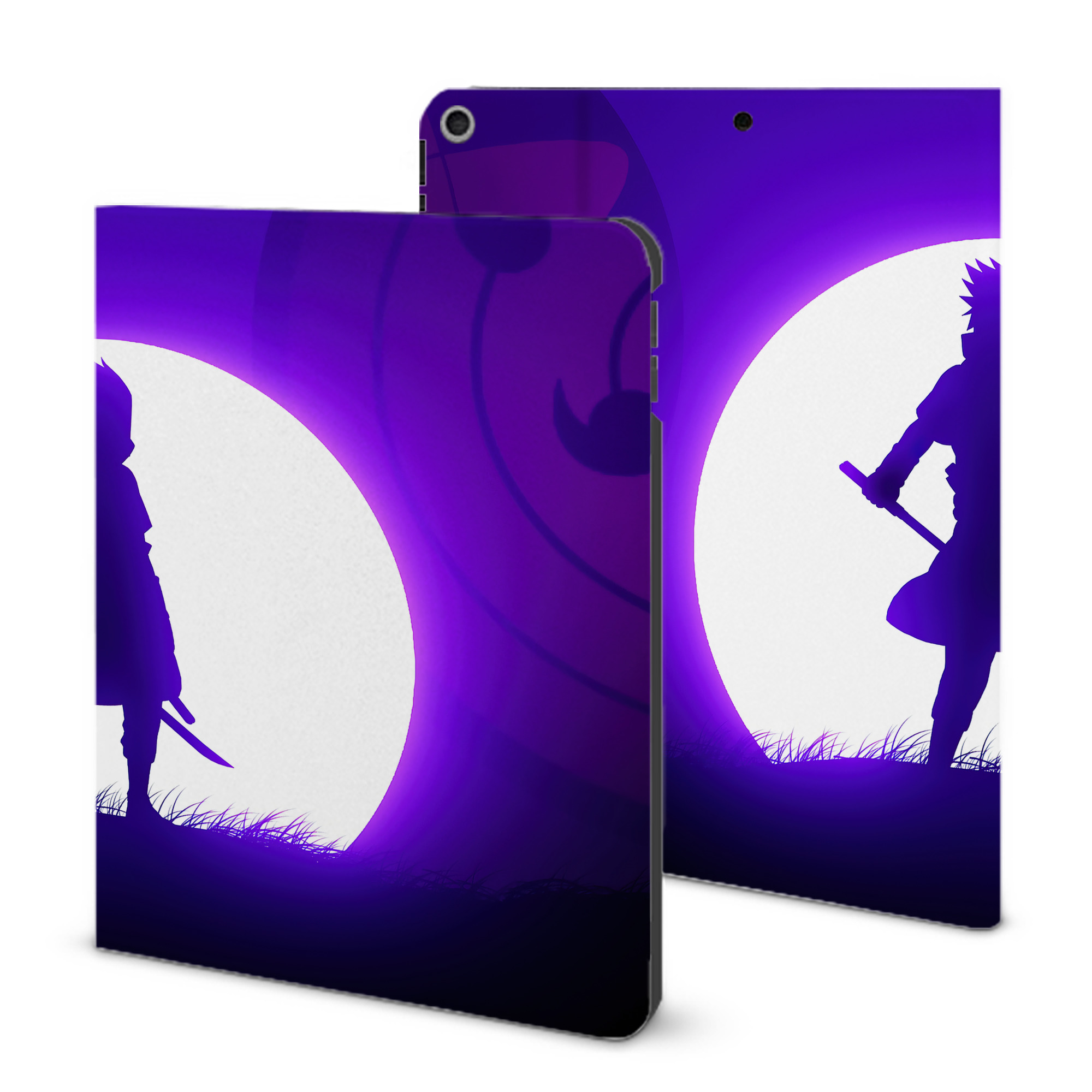 （画像用） NARUTO -ナルト- NARUTO -ナルト- 疾風伝 IPad ケース ブック型 PUレザー TPU 耐衝撃 軽量 薄型 ペン収納なし 全面保護 IPad 各モデル対応